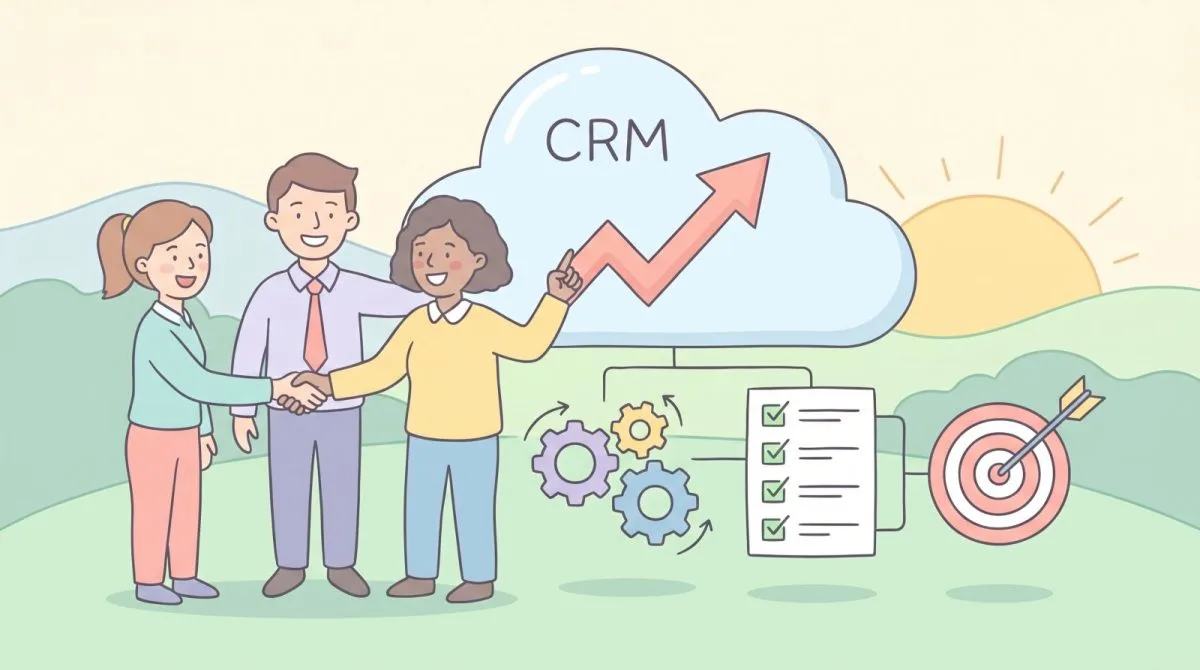 CRM paneli üzerinden satış ekibi KPI takibi ve performans ölçümü grafikleri
